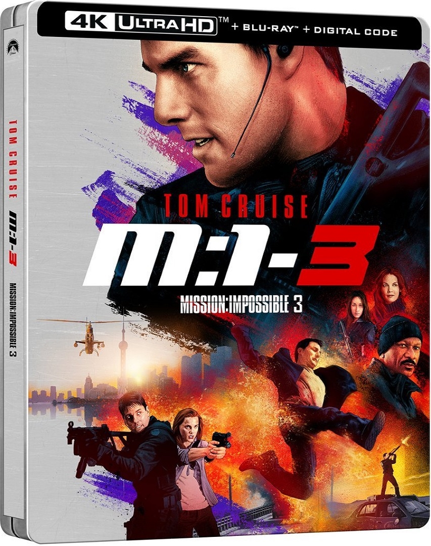 Mission Impossible 3 SteelBook in 4K Ultra HD Blu-ray at HD MOVIE SOURCE