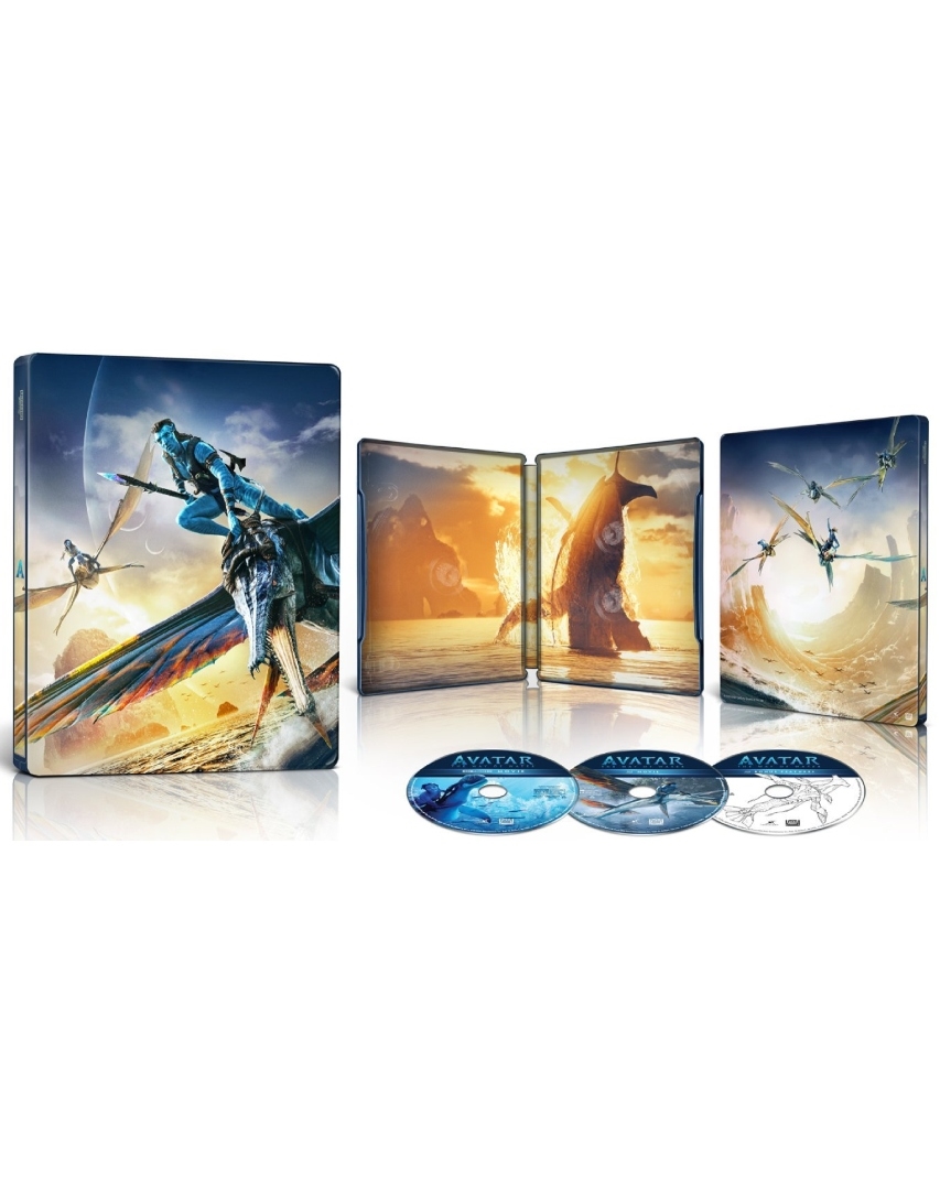 Avatar The Way of Water SteelBook in 4K Ultra HD Blu-ray at HD MOVIE SOURCE
