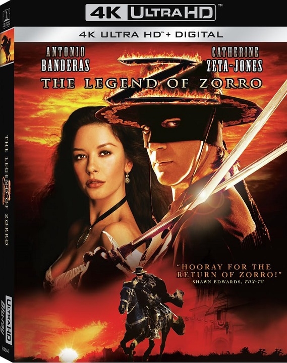 The Legend of Zorro in 4K Ultra HD Blu-ray at HD MOVIE SOURCE