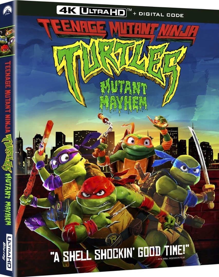 Teenage Mutant Ninja Turtles: Mutant Mayhem in 4K Ultra HD Blu-ray at HD MOVIE SOURCE