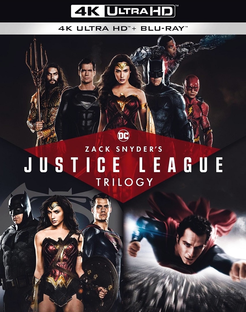 Zack Snyder's Justice League Trilogy in 4K Ultra HD Blu-ray at HD MOVIE SOURCE