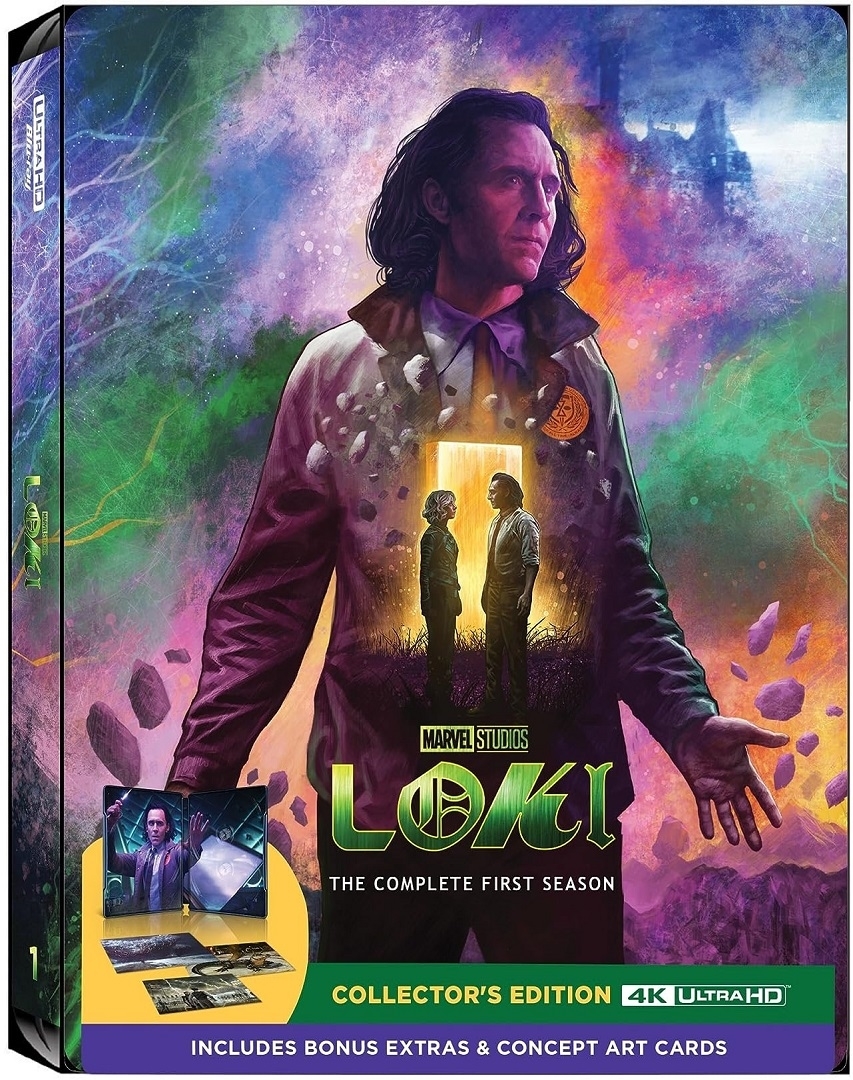 Loki Season 1 SteelBook in 4K Ultra HD Blu-ray at HD MOVIE SOURCE