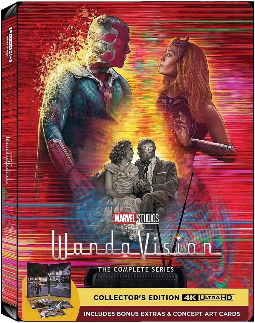 WandaVision The Complete Series SteelBook in 4K Ultra HD Blu-ray at HD MOVIE SOURCE