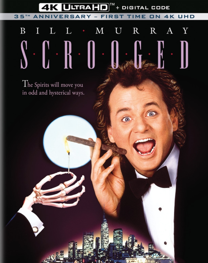 Scrooged in 4K Ultra HD Blu-ray at HD MOVIE SOURCE