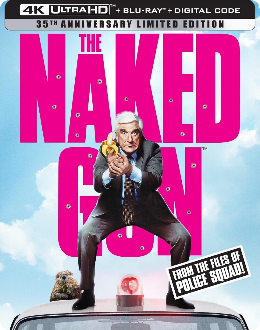 The Naked Gun: From the Files of Police Squad! SteelBook in 4K Ultra HD Blu-ray at HD MOVIE SOURCE