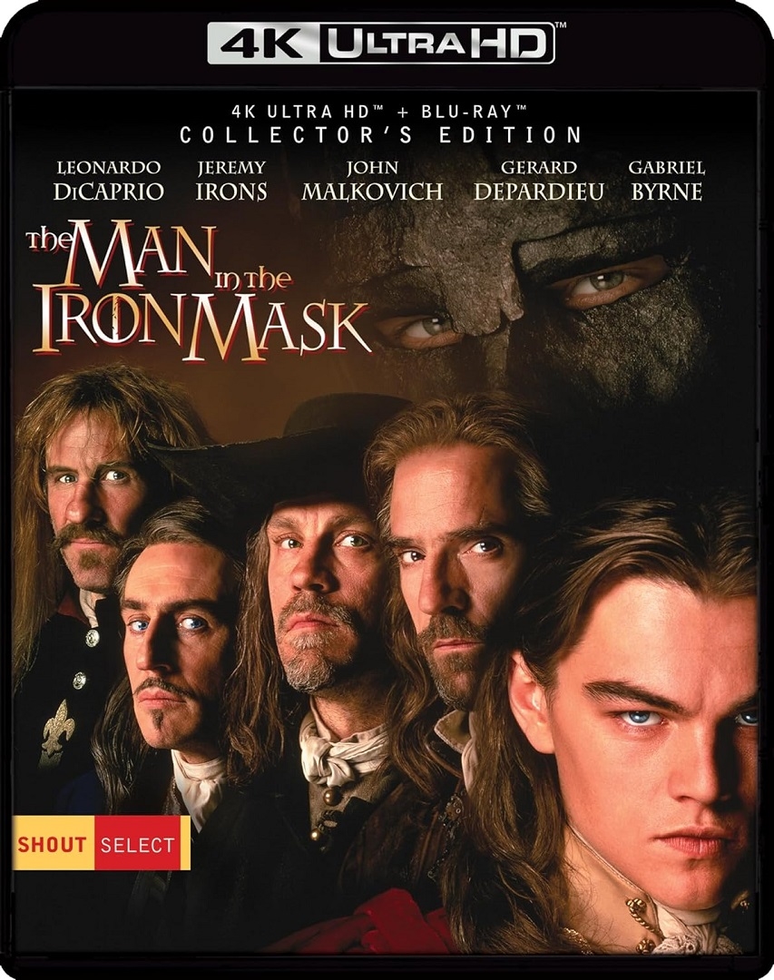 The Man in the Iron Mask in 4K Ultra HD Blu-ray at HD MOVIE SOURCE