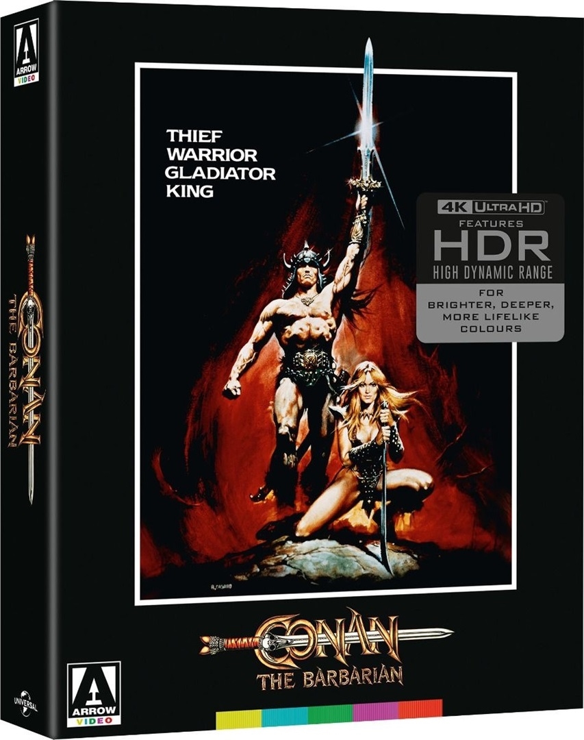 Conan the Barbarian Limited Edition in 4K Ultra HD Blu-ray at HD MOVIE SOURCE