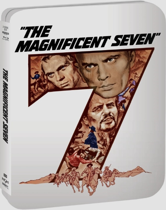 The Magnificent Seven 1960 SteelBook in 4K Ultra HD Blu-ray at HD MOVIE SOURCE