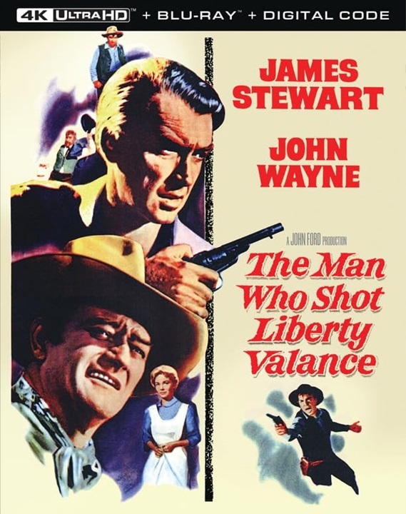 The Man Who Shot Liberty Valance in 4K Ultra HD Blu-ray at HD MOVIE SOURCE