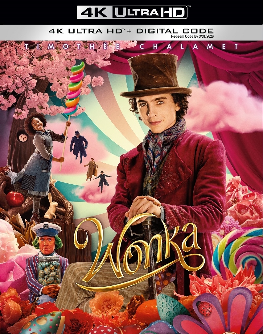 Wonka in 4K Ultra HD Blu-ray at HD MOVIE SOURCE
