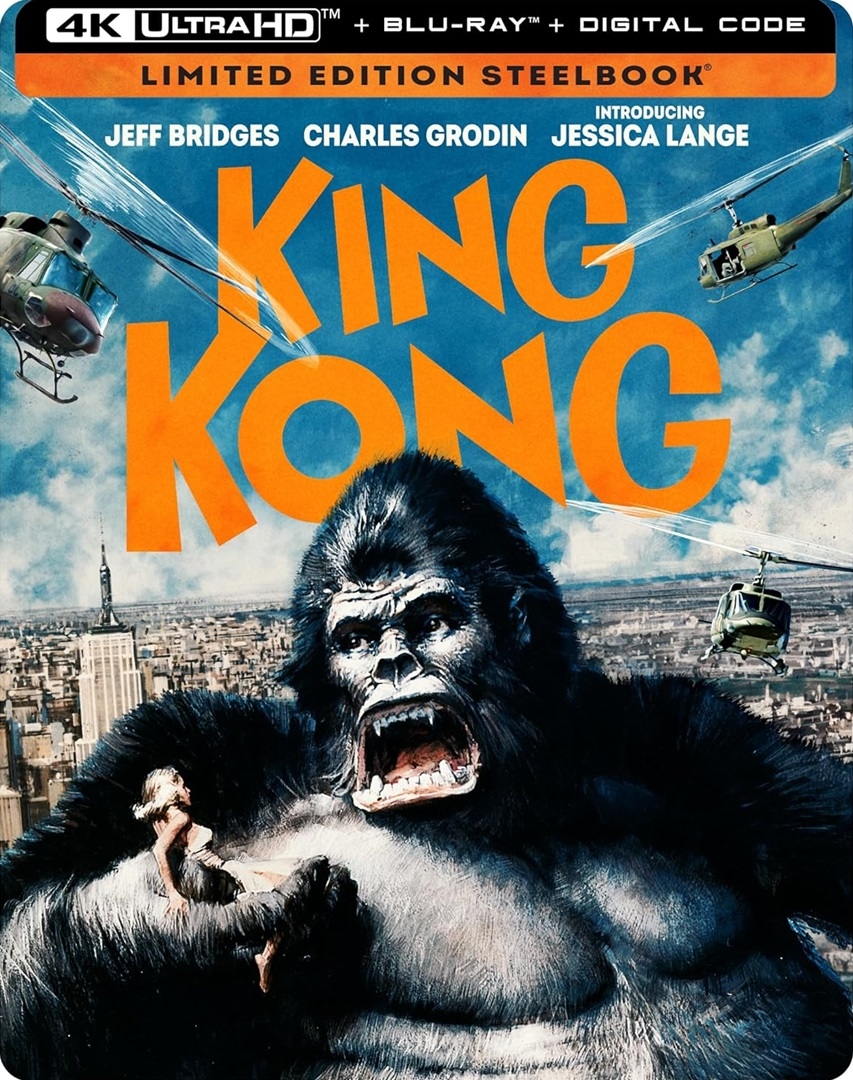 King Kong (1976)(SteelBook) in 4K Ultra HD Blu-ray at HD MOVIE SOURCE