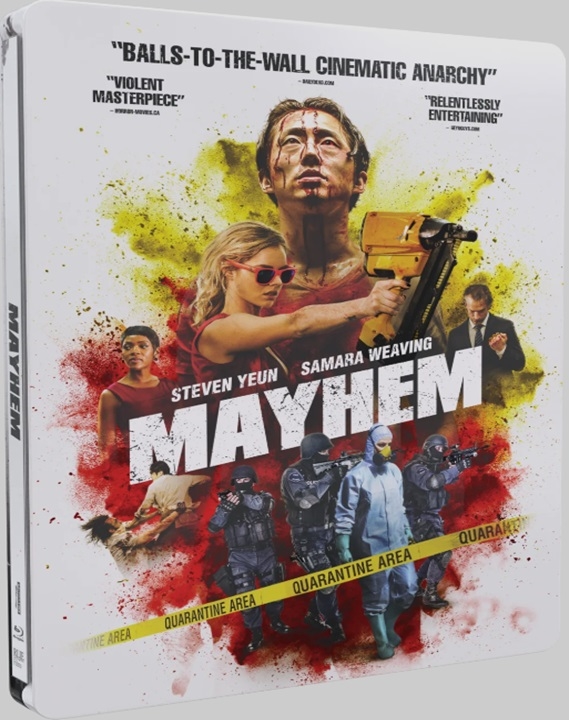 Mayhem (SteelBook) in 4K Ultra HD Blu-ray at HD MOVIE SOURCE