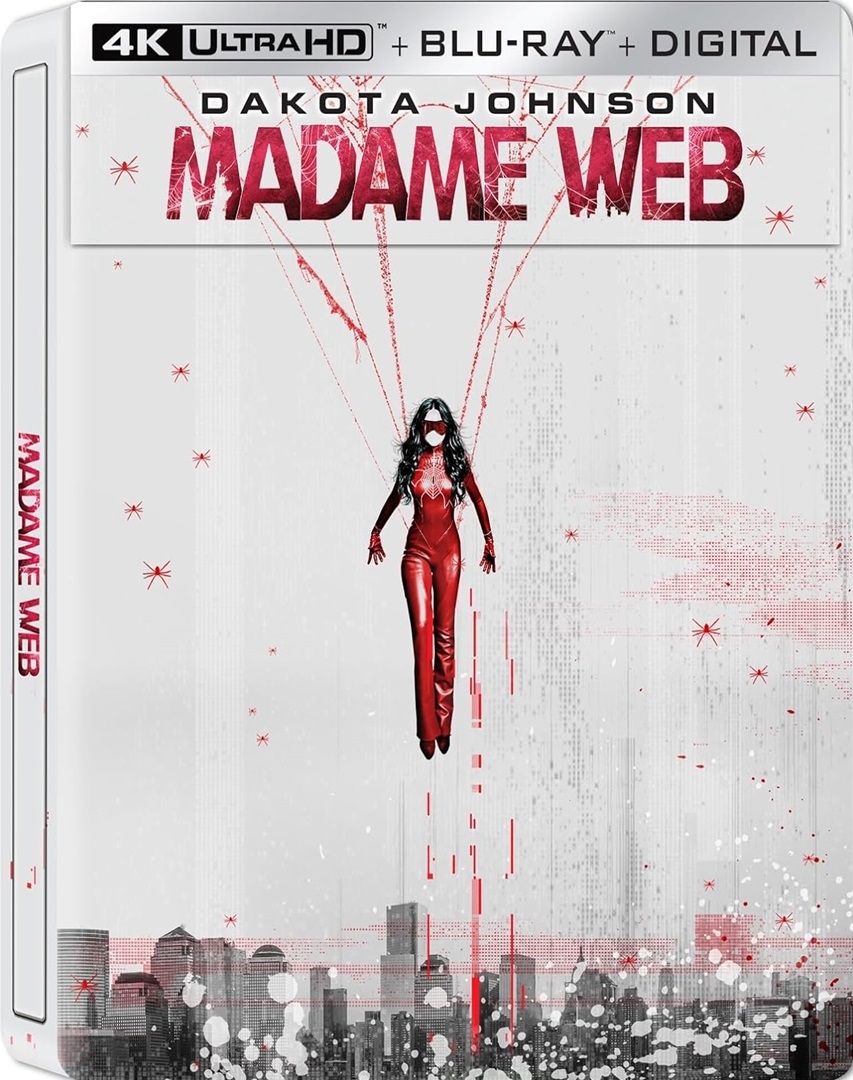 Madame Web SteelBook in 4K Ultra HD Blu-ray at HD MOVIE SOURCE