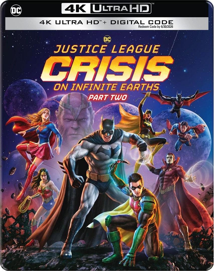 Justice League: Crisis on Infinite Earths, Part Two (SteelBook) in 4K Ultra HD Blu-ray at HD MOVIE SOURCE