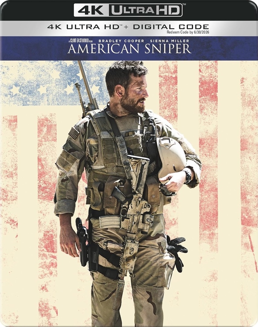 American Sniper (SteelBook) in 4K Ultra HD Blu-ray at HD MOVIE SOURCE