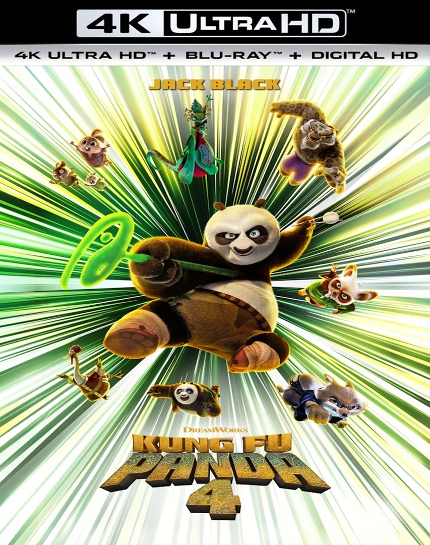 Kung Fu Panda 4 in 4K Ultra HD Blu-ray at HD MOVIE SOURCE