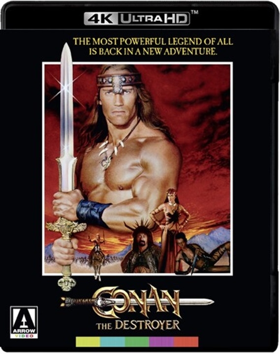 Conan the Destroyer (Standard Edition) in 4K Ultra HD Blu-ray at HD MOVIE SOURCE