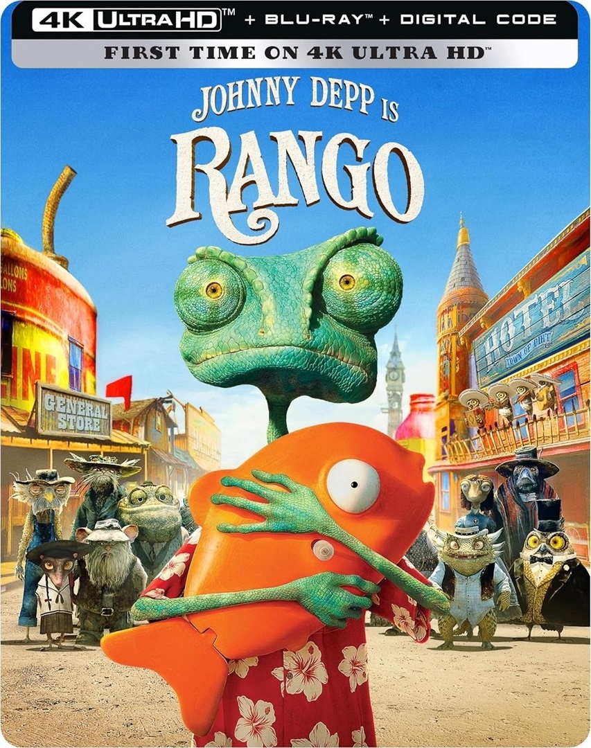 Rango (SteelBook) in 4K Ultra HD Blu-ray at HD MOVIE SOURCE