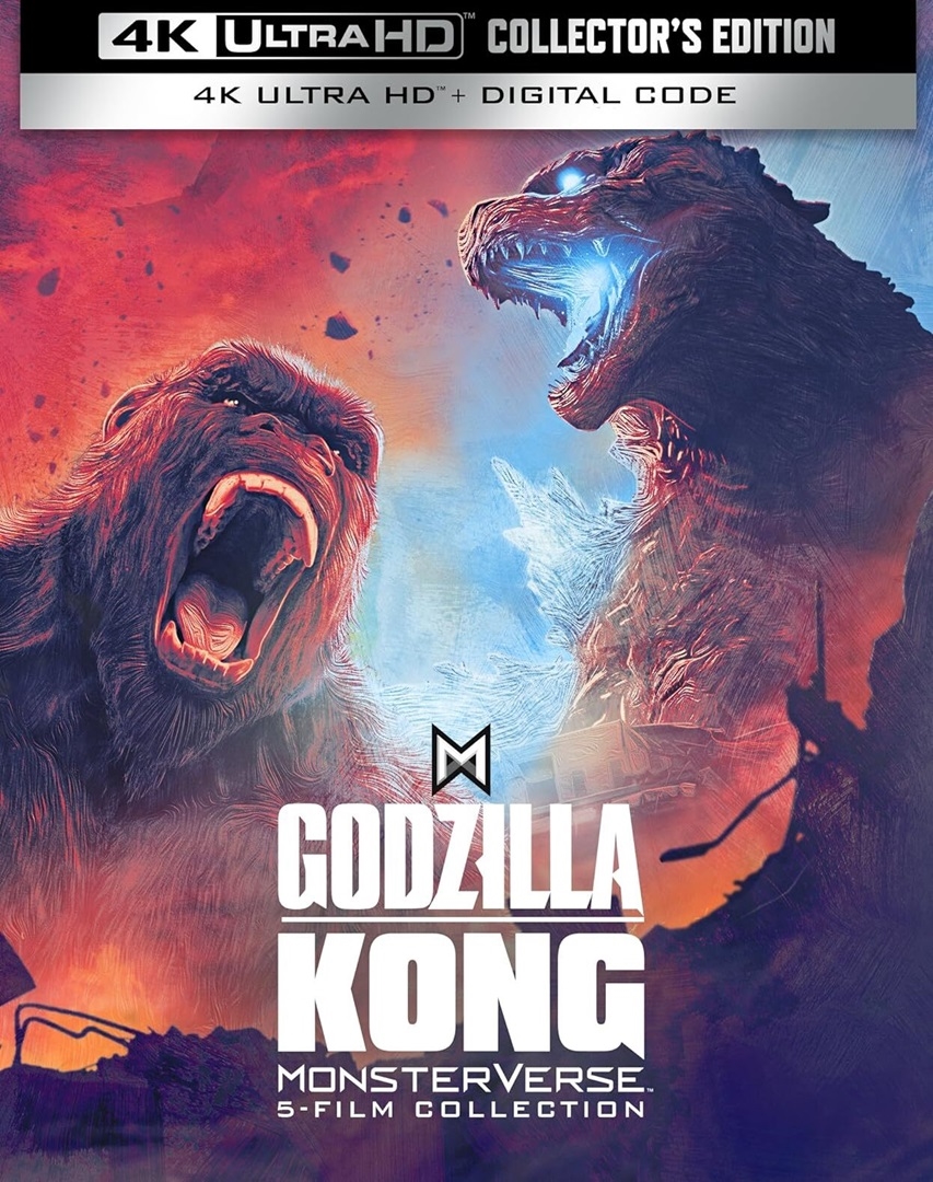 Godzilla/Kong Monsterverse: 5-Film Collection in 4K Ultra HD Blu-ray at HD MOVIE SOURCE