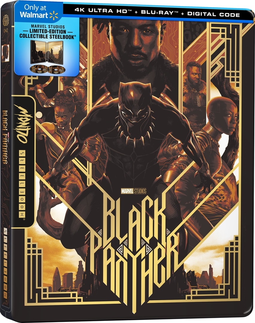 Black Panther (Mondo X Series #42 SteelBook) in 4K Ultra HD Blu-ray at HD MOVIE SOURCE