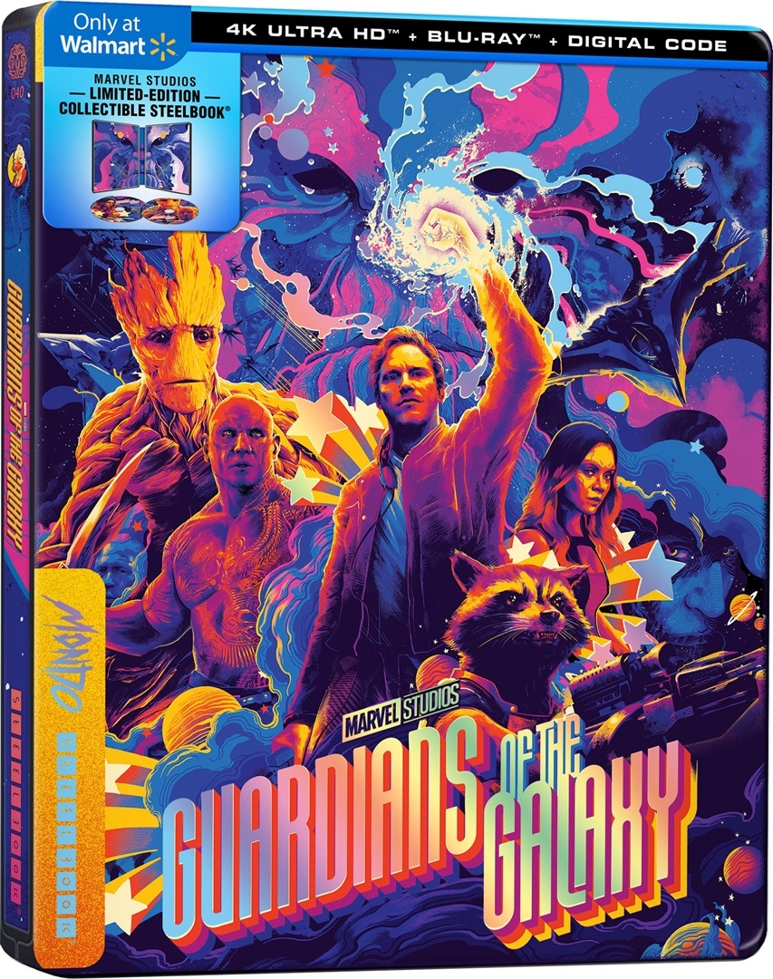 Guardians of the Galaxy (Mondo X Series #40 SteelBook) in 4K Ultra HD Blu-ray at HD MOVIE SOURCE