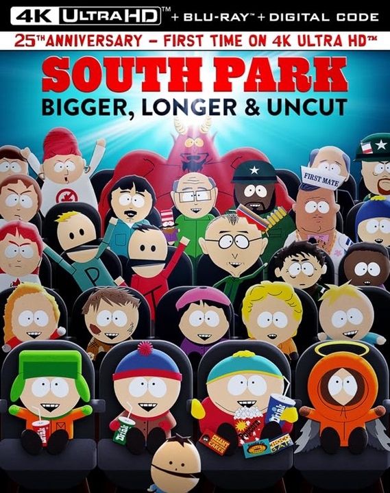 South Park: Bigger, Longer & Uncut in 4K Ultra HD Blu-ray at HD MOVIE SOURCE