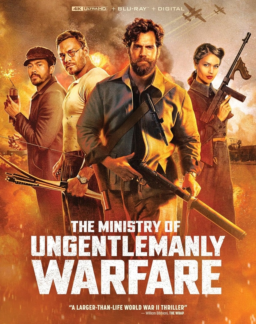The Ministry of Ungentlemanly Warfare in 4K Ultra HD Blu-ray at HD MOVIE SOURCE