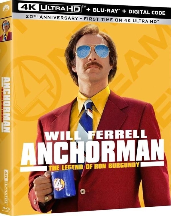 Anchorman: The Legend of Ron Burgundy in 4K Ultra HD Blu-ray at HD MOVIE SOURCE