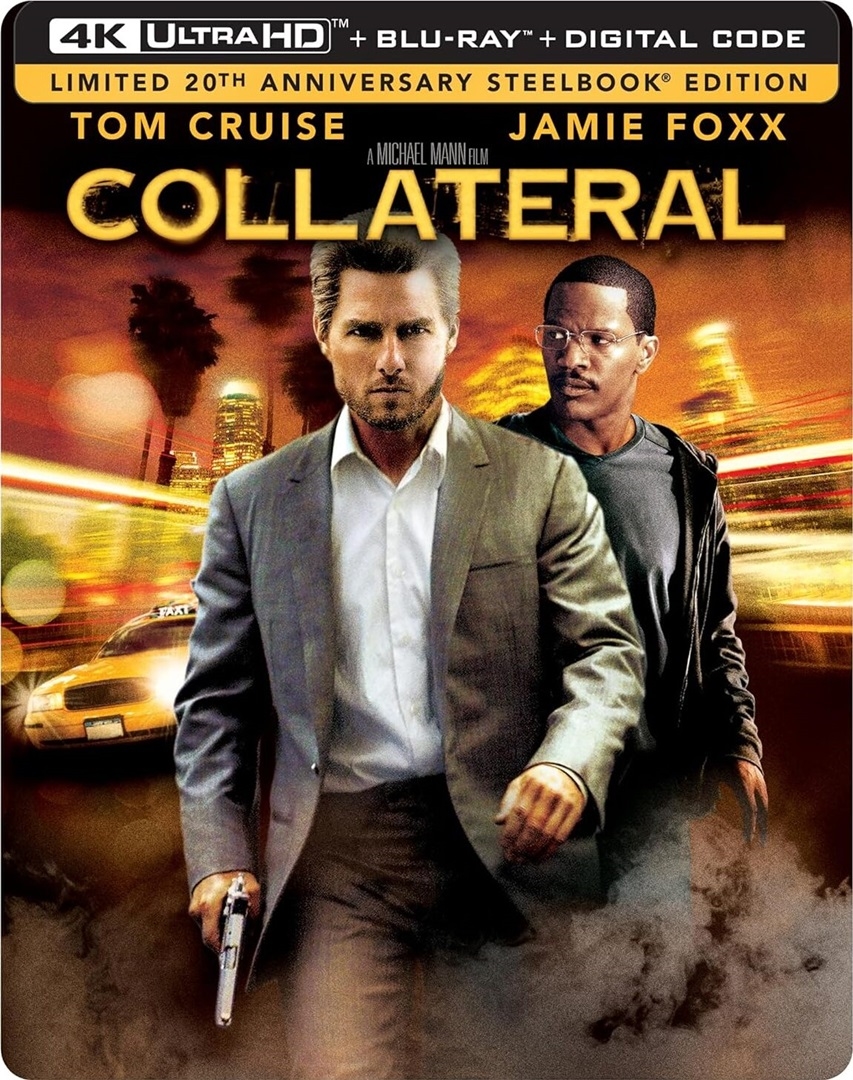 Collateral (SteelBook) in 4K Ultra HD Blu-ray at HD MOVIE SOURCE