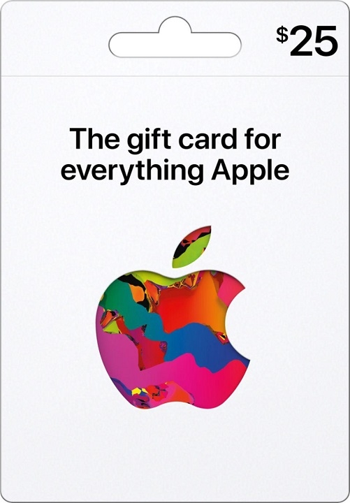 Apple - $25 Itunes Gift Card